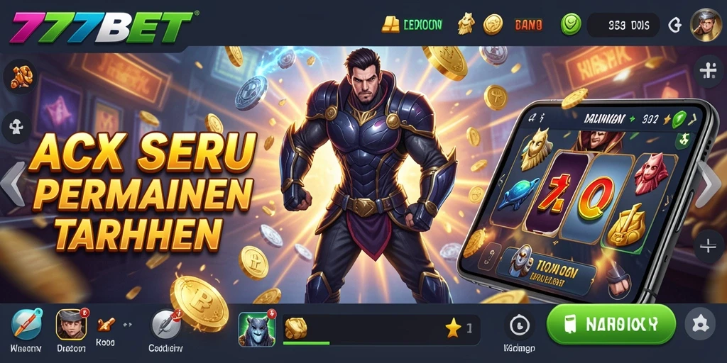 Tangkapan layar gameplay 777BET yang penuh aksi dan seru.