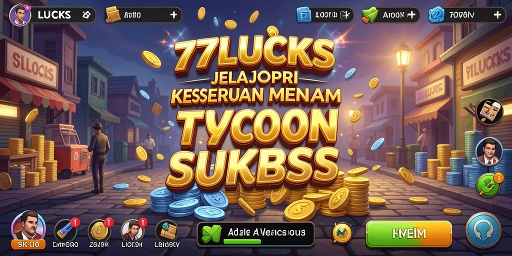 Tangkapan layar gameplay 77LUCKS yang seru dan interaktif.