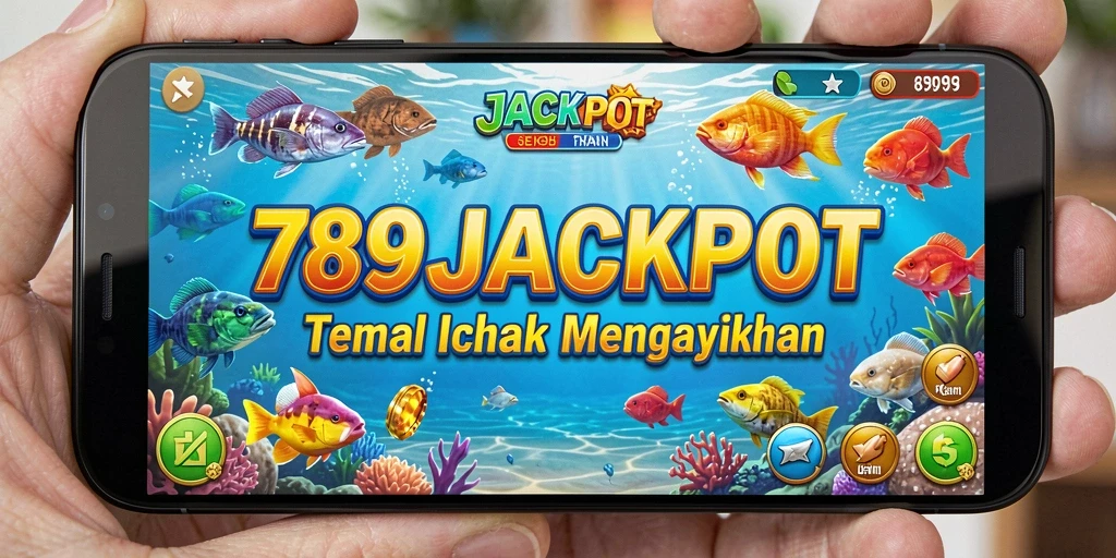 Tampilan gameplay seru dari 789JACKPOT menembak ikan.