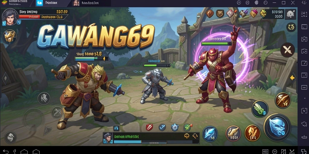 Tampilan gameplay seru dalam GAWANG69 dengan strategi cerdas.
