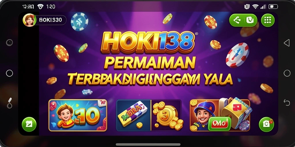 Tampilan gameplay seru dan menarik dari HOKI138.