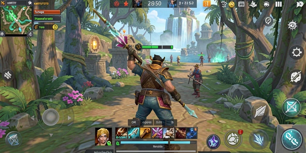 Screenshot gameplay KARTUTOTO yang menunjukkan petualangan seru dan tantangan unik.