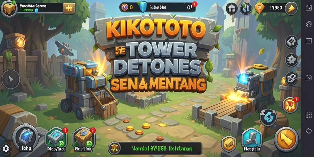 Tampilan gameplay KIKOTOTO yang seru dan menegangkan.