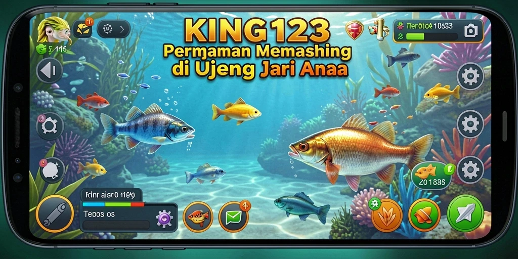 Tangkapan ikan yang menegangkan di game KING123.