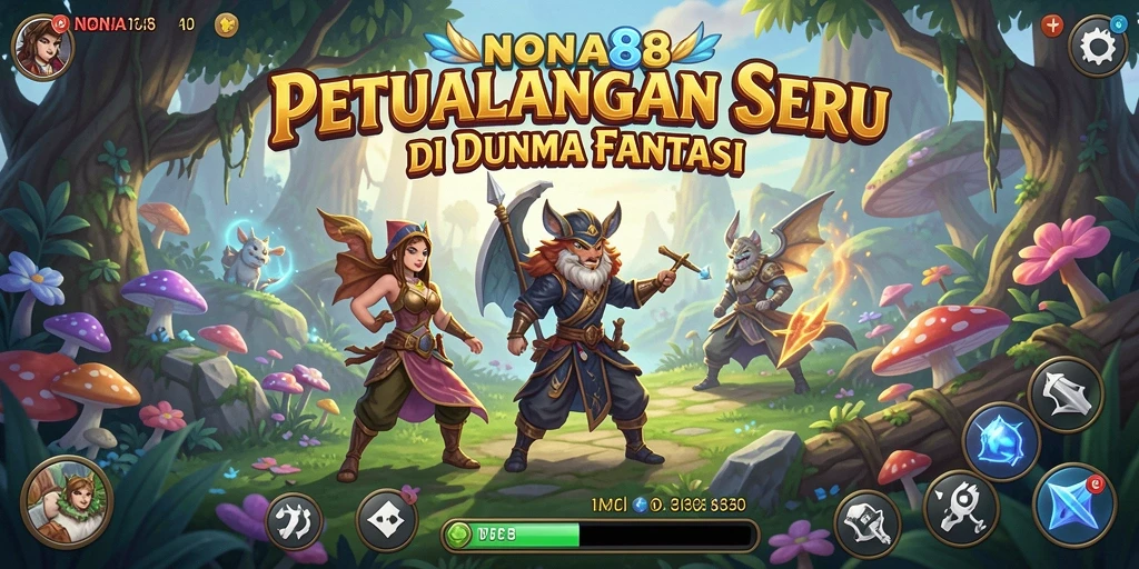 Gameplay NONA88 yang menakjubkan di dunia petualangan.