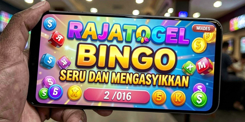 Screenshot gameplay RAJATOGEL dengan suasana Bingo yang seru.