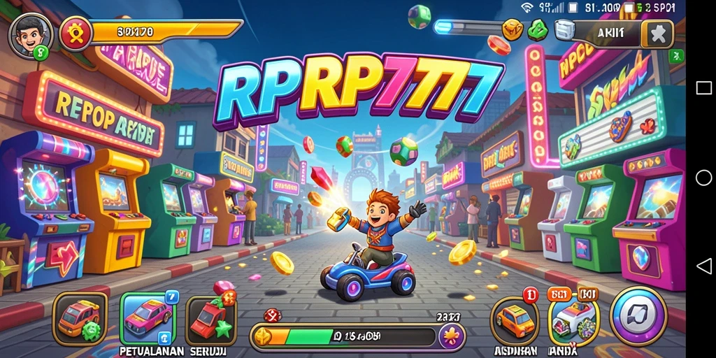 Screenshot gameplay RPRP777 dengan aksi seru di level menantang.